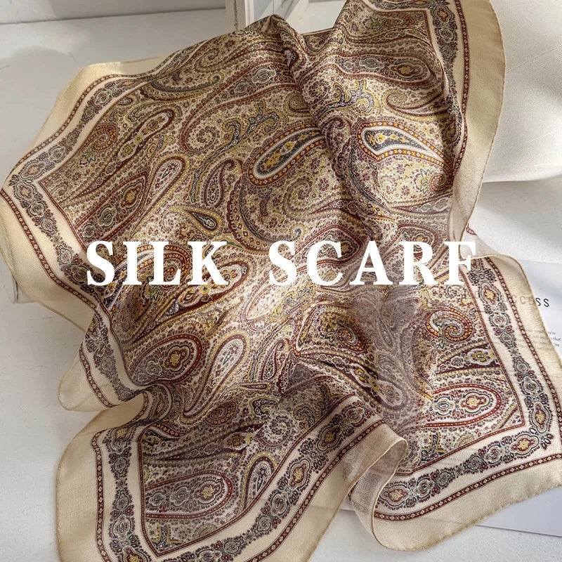 Twilight flower – Wool and silk scarf