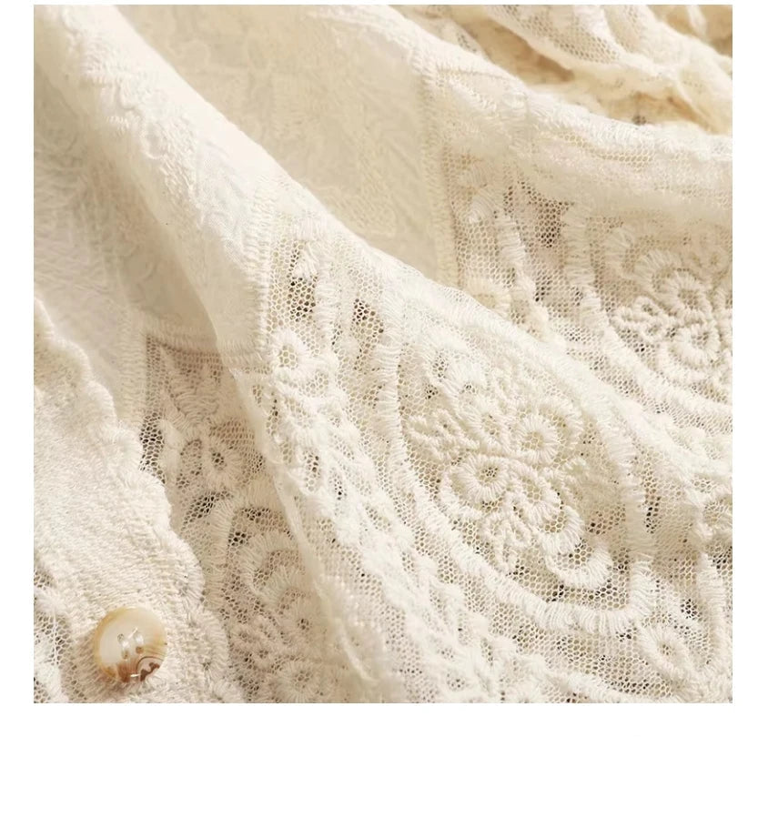 Romantisk kimono med broderier