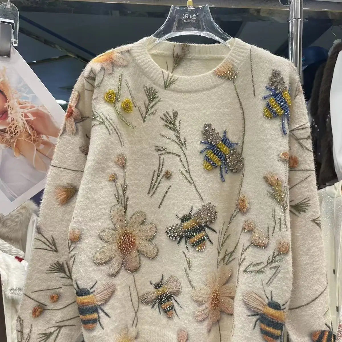 Sommaräng – Stickad tröja